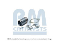 Particulate filter mounting kit