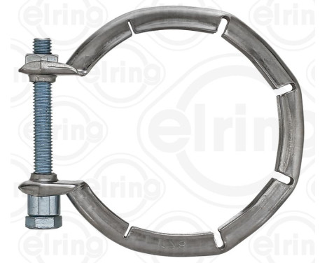 Pipe connection, exhaust system, Image 2