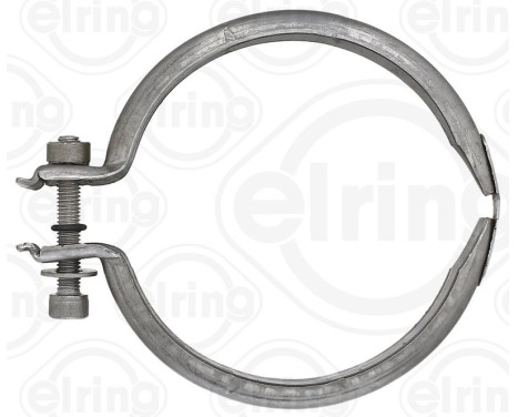 Pipe connection, exhaust system, Image 3