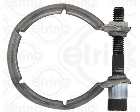 Pipe connection, exhaust system, Image 2