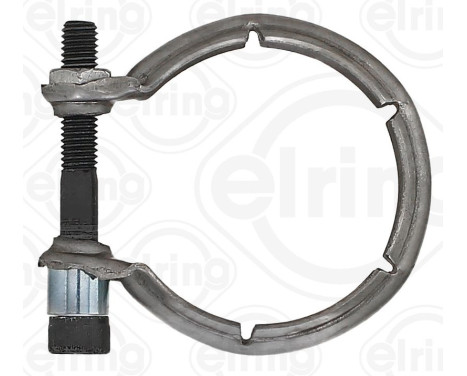 Pipe connection, exhaust system, Image 3