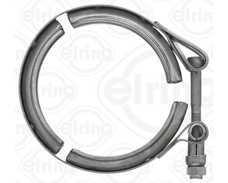 Pipe connection, exhaust system, Image 3