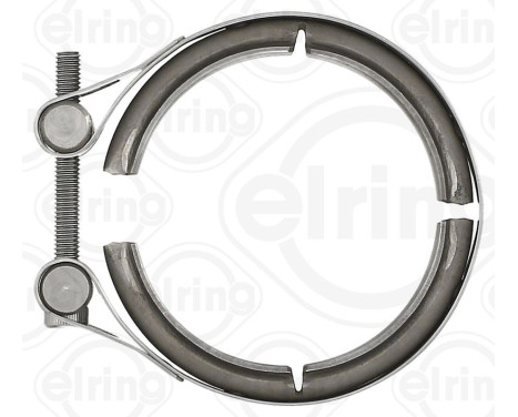 Pipe connection, exhaust system, Image 2