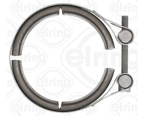 Pipe connection, exhaust system, Image 3