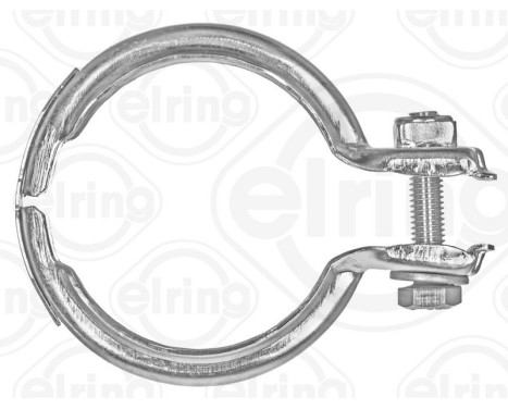 Pipe connection, exhaust system, Image 3