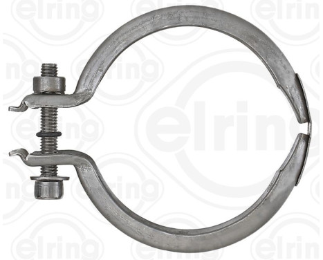 Pipe connection, exhaust system, Image 3