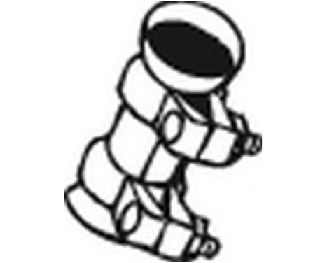 Pipe Connector, exhaust system, Image 2