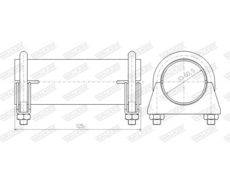 Pipe Connector, exhaust system, Image 8
