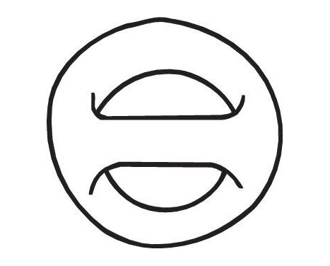 Rubber Strip, exhaust system, Image 2