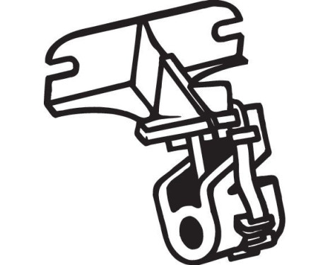 Rubber Strip, exhaust system, Image 2