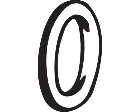 Rubber Strip, exhaust system, Image 2