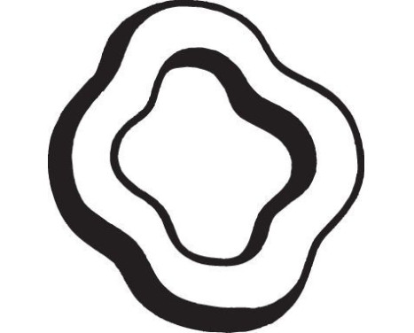 Rubber Strip, exhaust system, Image 2