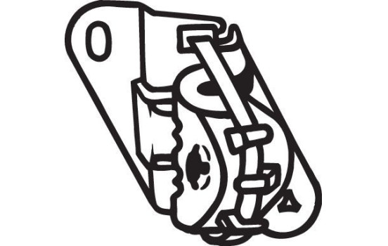 Rubber Strip, exhaust system, Image 2