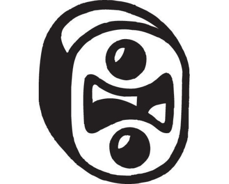 Rubber Strip, exhaust system, Image 2