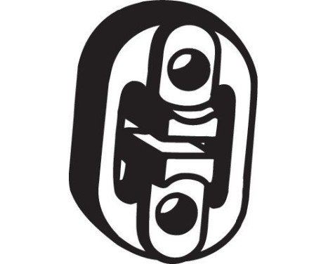 Rubber Strip, exhaust system, Image 2