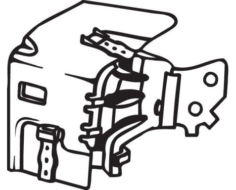 Rubber Strip, exhaust system, Image 2