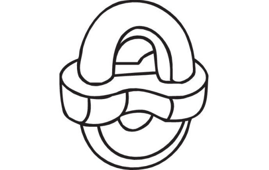 Rubber Strip, exhaust system, Image 2