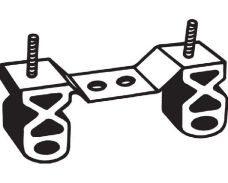 Rubber Strip, exhaust system, Image 2