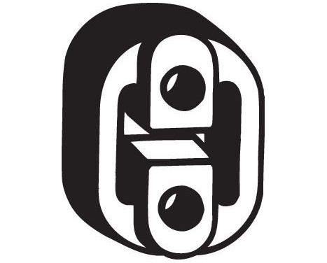 Rubber Strip, exhaust system, Image 2