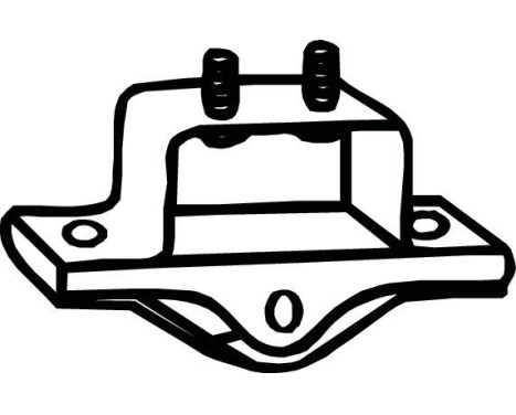 Rubber Strip, exhaust system, Image 2