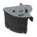 Rubber strip, exhaust system