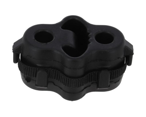 Rubber strip, exhaust system