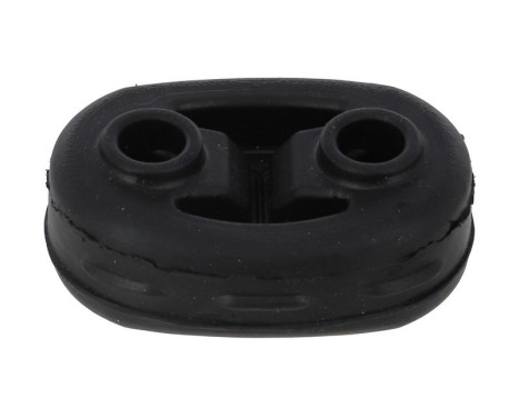 Rubber strip, exhaust system