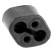 Rubber Strip, exhaust system, Thumbnail 7