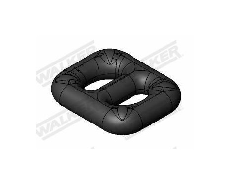 Rubber Strip, exhaust system, Image 2