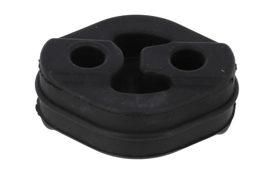 Rubber strip, exhaust system