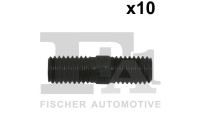 Screw, exhaust curve