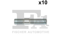 Screw, exhaust system