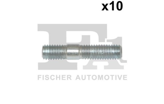 Screw, exhaust system