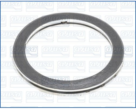 Sealing ring, exhaust pipe