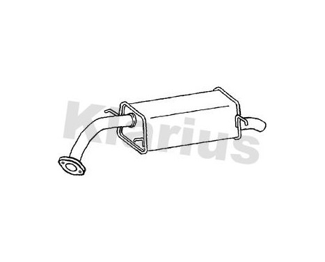 End muffler