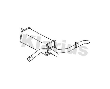 End muffler