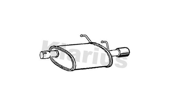 End muffler