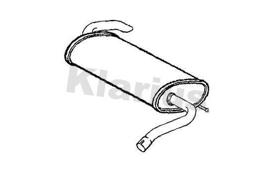 End muffler