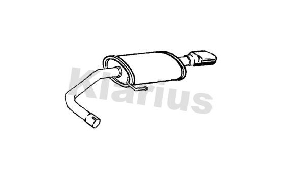 End muffler