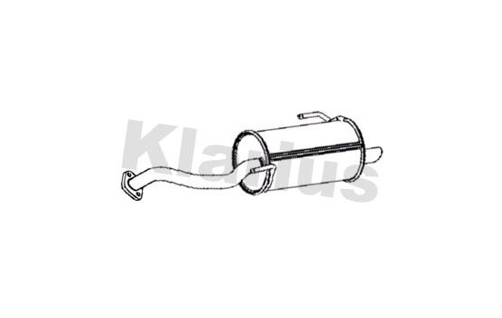 End muffler