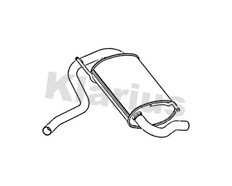 End muffler