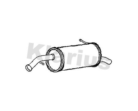 End muffler