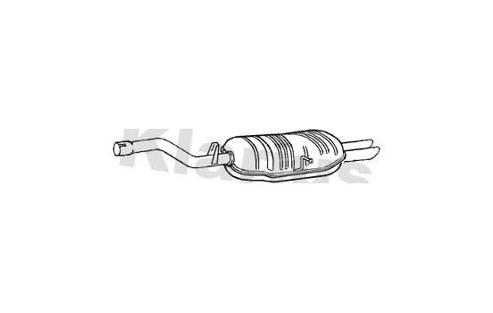 End muffler