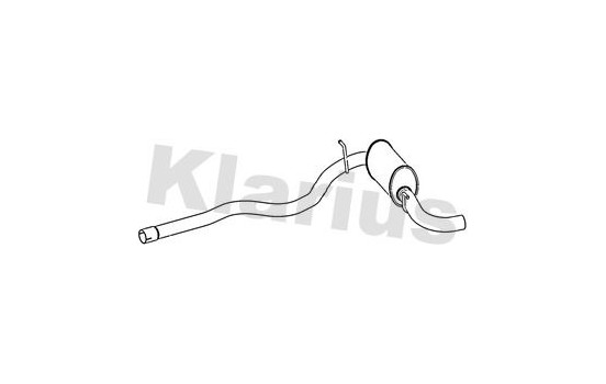 End muffler