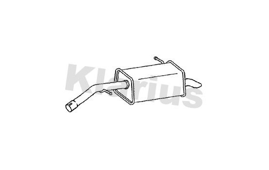 End muffler