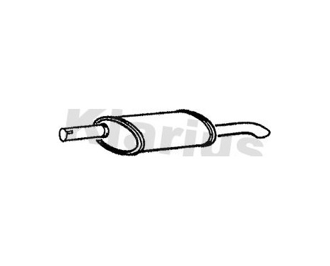 End muffler