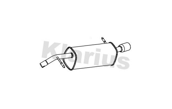 End muffler