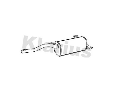 End muffler