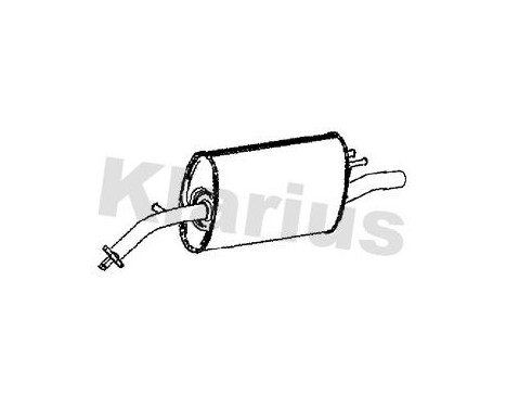 End muffler