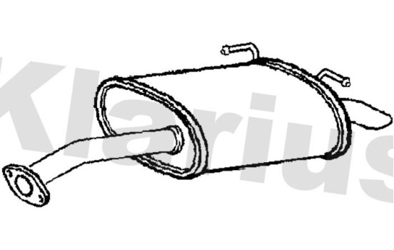 End muffler